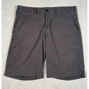 Lululemon‎ Commission Short Mens 38 Gray Classic Golf Casual Athletic Stretch